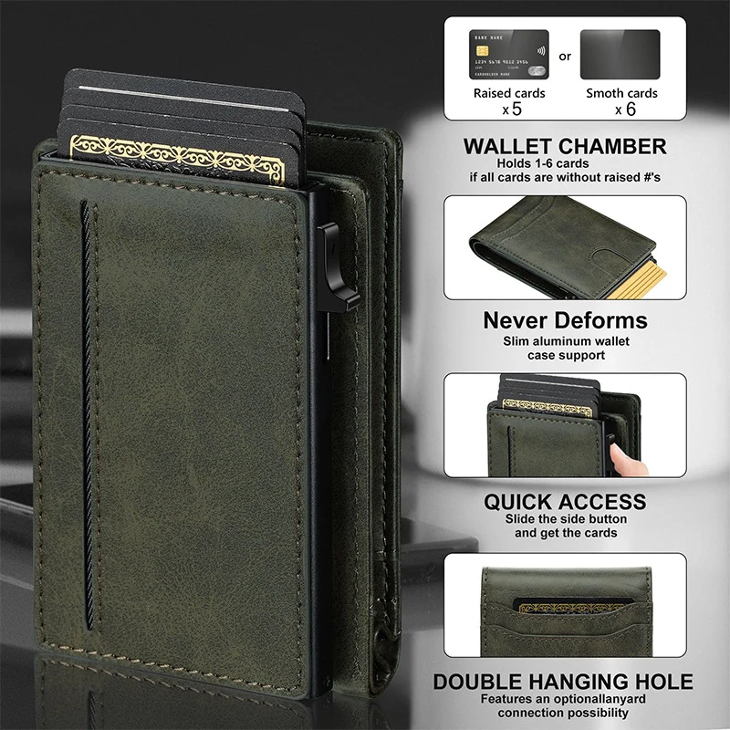 Slim RFID Protection Leather Wallet Stornfield