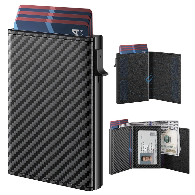 Slim RFID-Blocking Multi-Card Wallet Stornfield