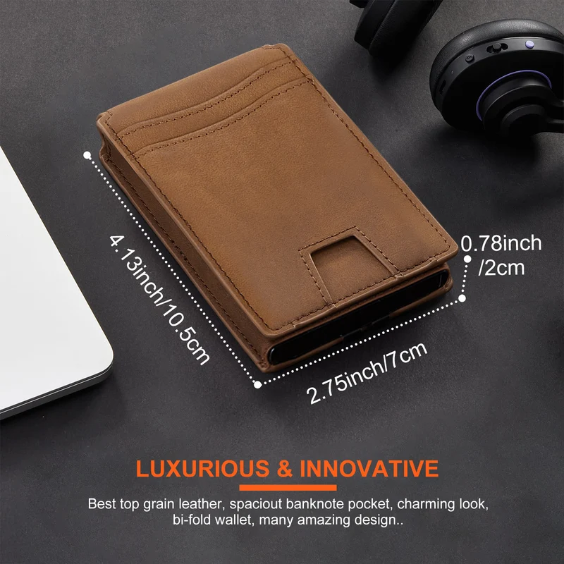 Slim RFID-Blocking Carbon Fiber Cardholder Stornfield