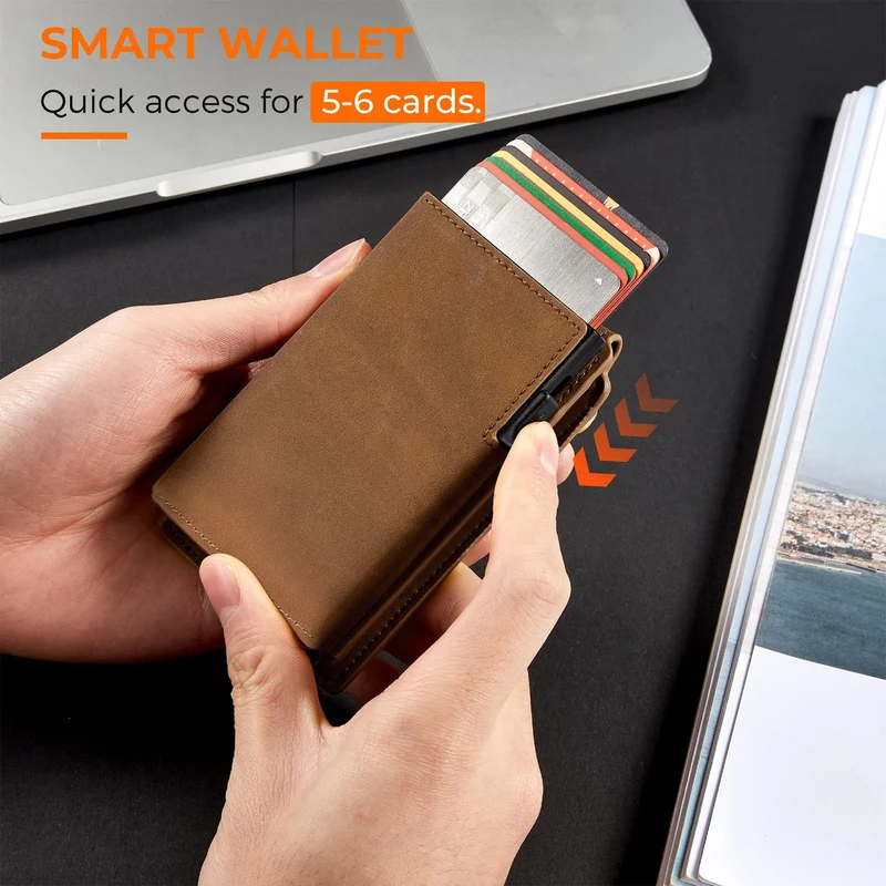 Slim RFID-Blocking Carbon Fiber Cardholder Stornfield
