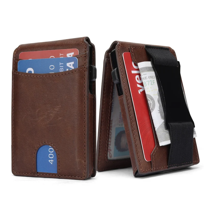 Slim Multi-Function Leather Cardholder Stornfield