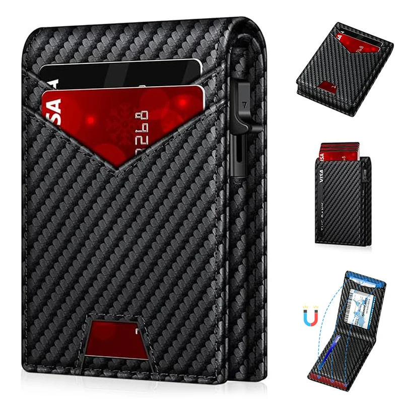 Slim Multi-Card Carbon Fiber Wallet Stornfield