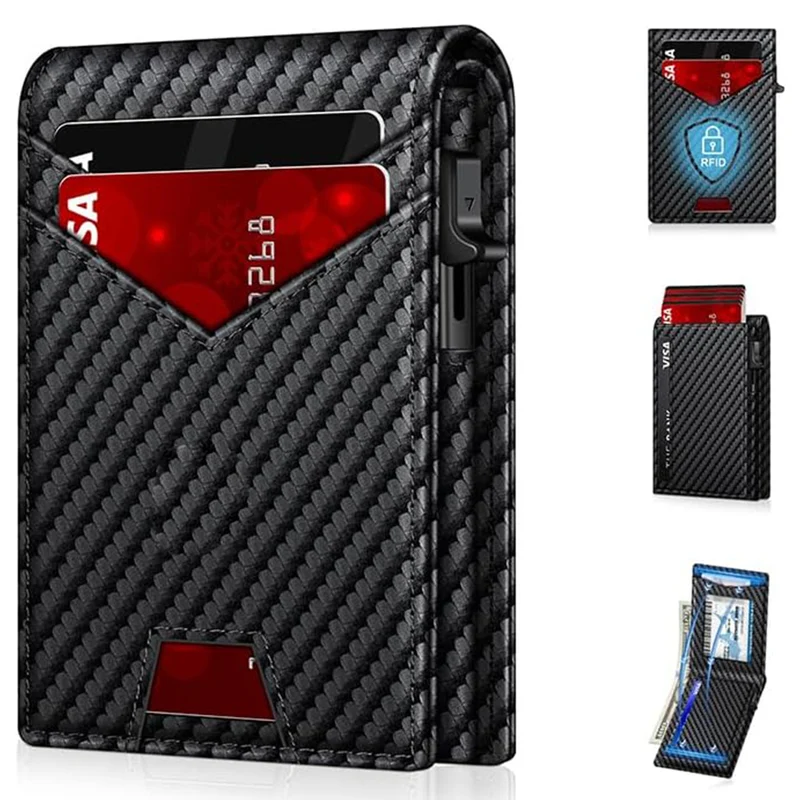 Slim Multi-Card Carbon Fiber Wallet Stornfield