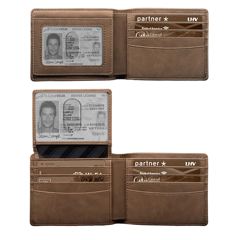 Slim Leather Wallet Stornfield