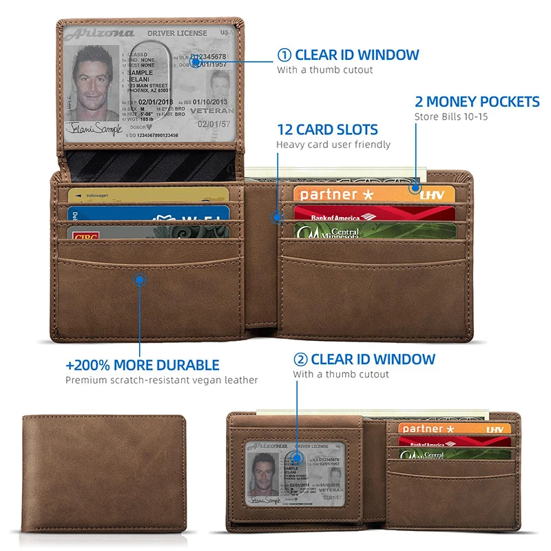 Slim Leather Wallet Stornfield