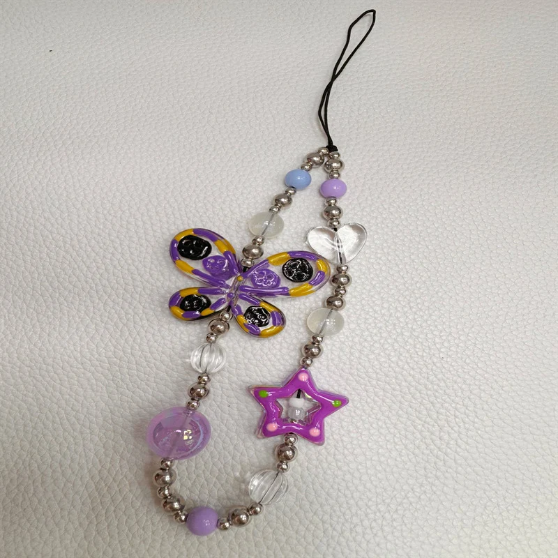 Perlen-Schmetterling- und Sternenaccessoire Karnz