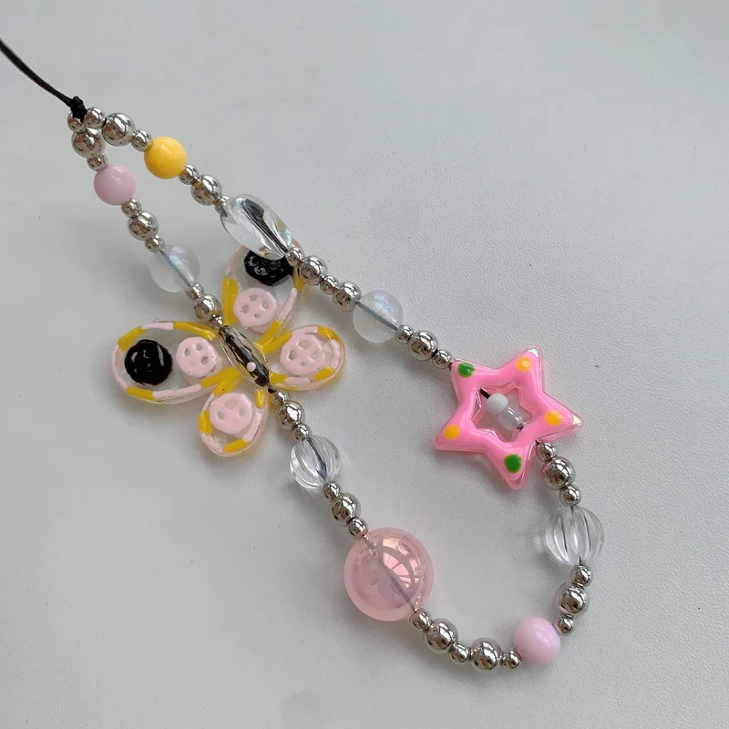Perlen-Schmetterling- und Sternenaccessoire Karnz