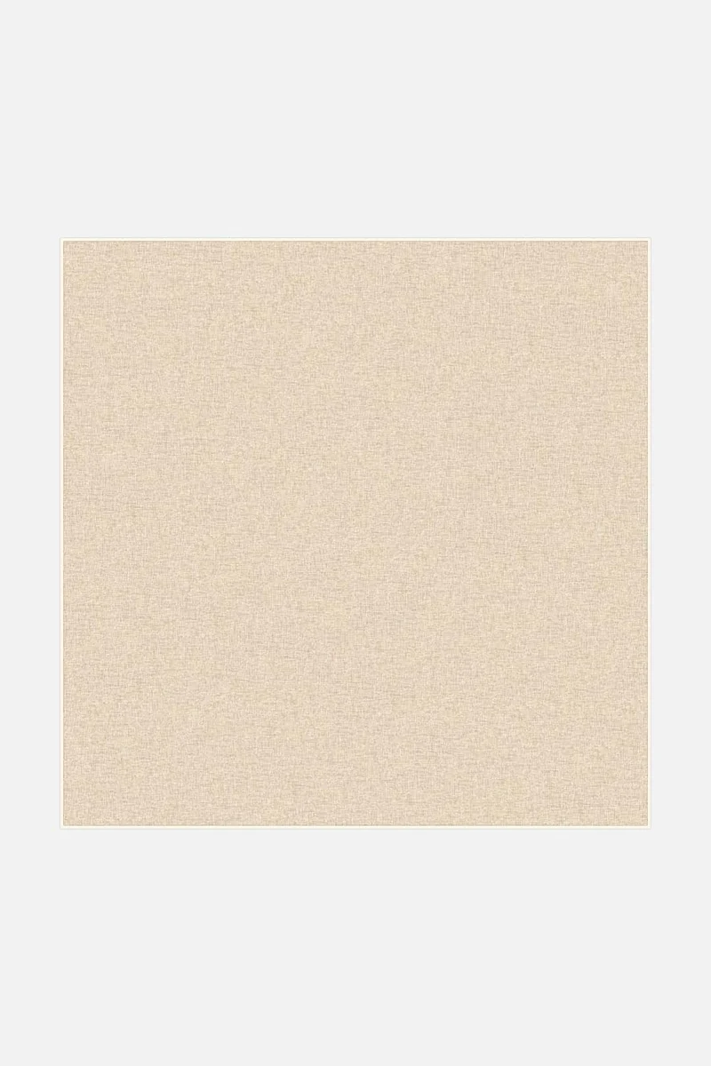 Jute-Haptik Mono Creme Teppich