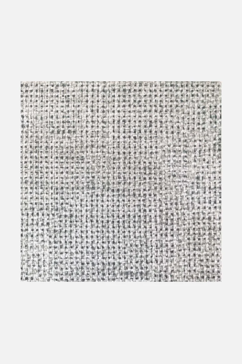 Jute-Haptik Mono Quarz Teppich