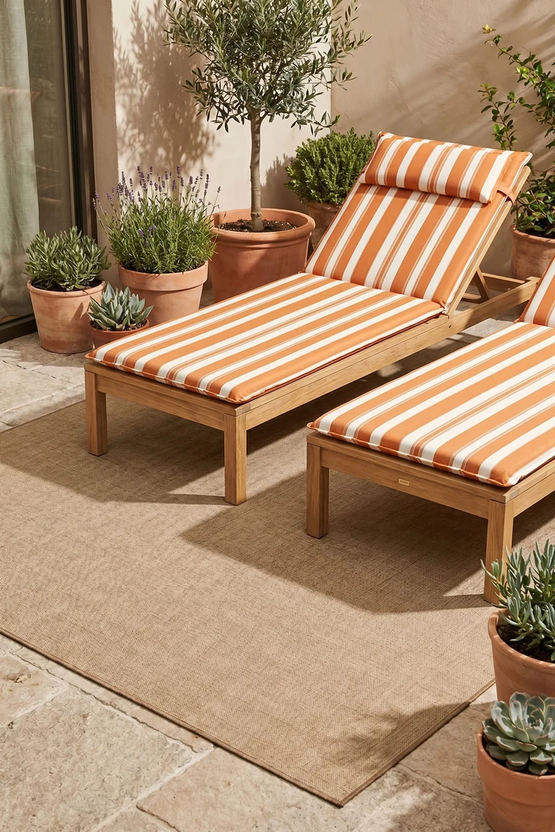 Jute-Haptik Mono Chic Teppich