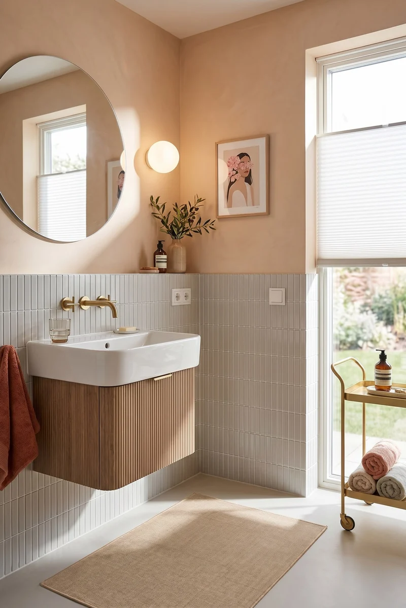 Jute-Haptik Mono Chic Teppich