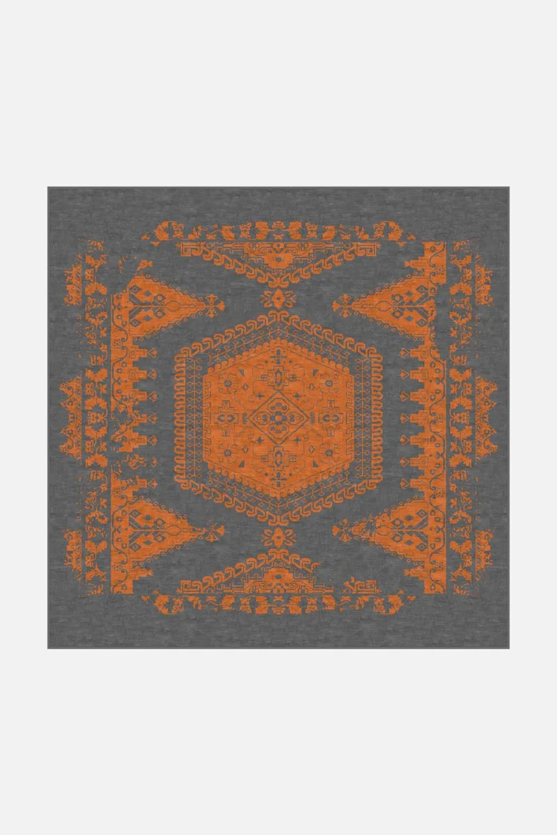 Lynn Orange Teppich