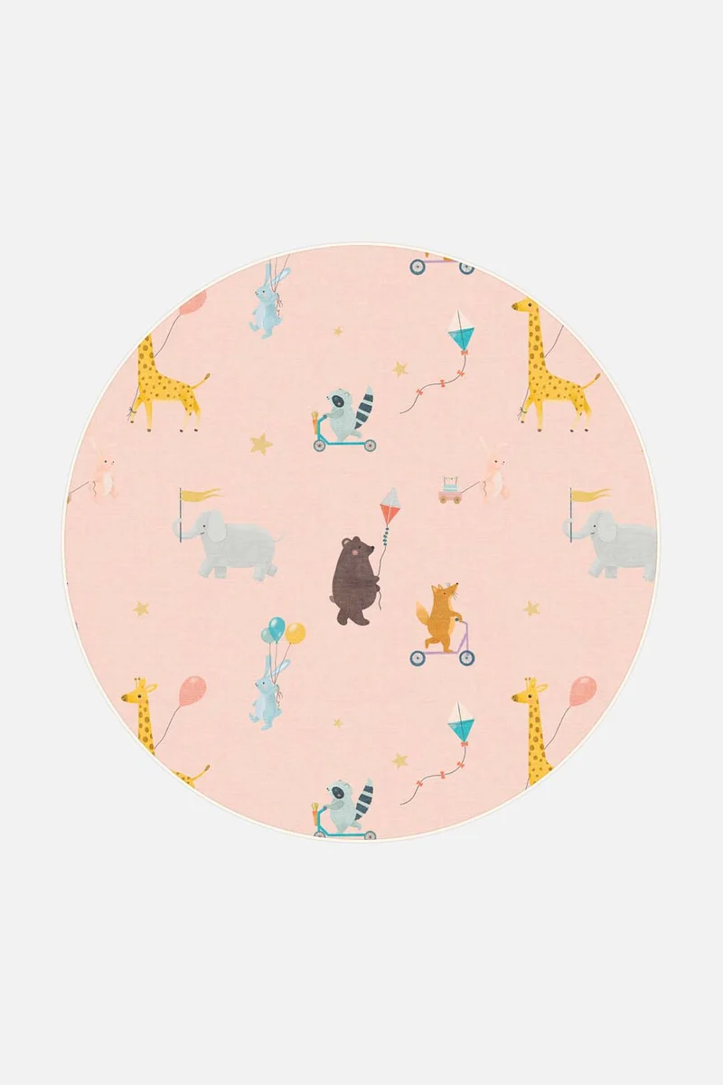 Tierischer Zirkus Teppich