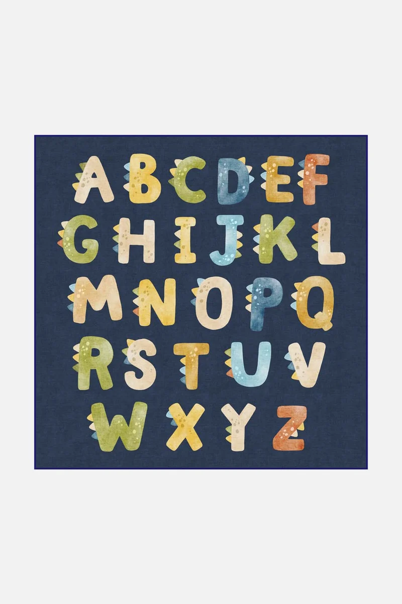 Dino Alphabet Teppich