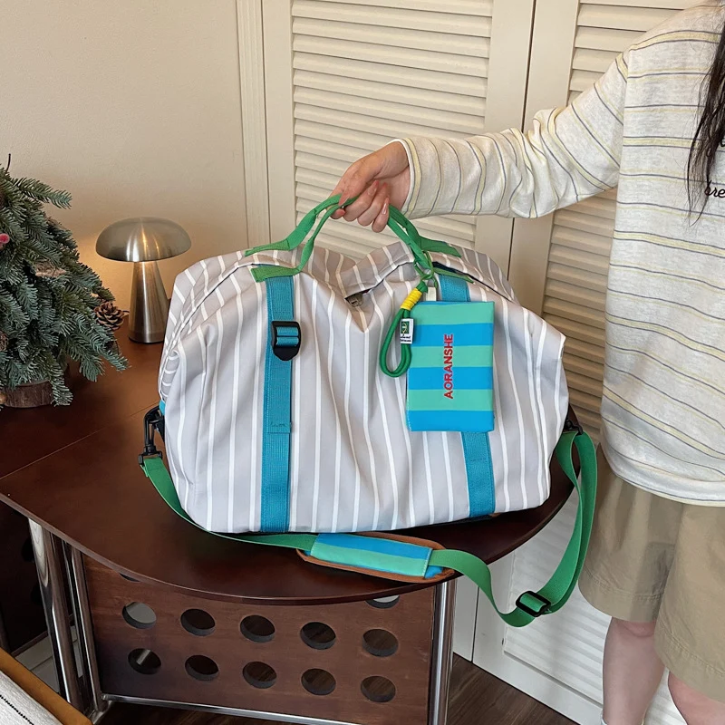 Stylish Polka Dot Weekend Travel Duffel Bag Stornfield