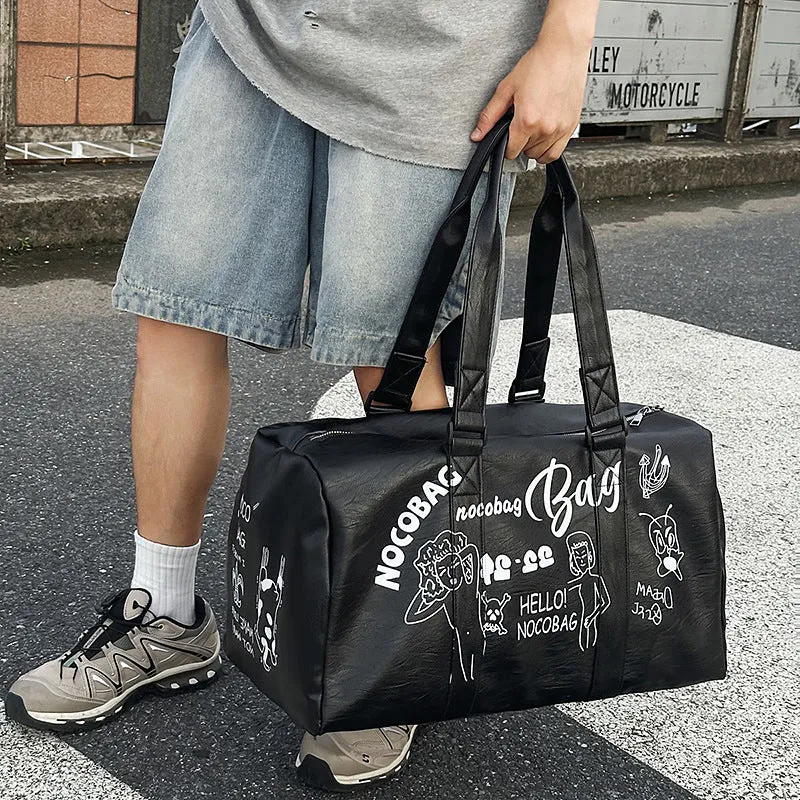 Stylish Graphic Print Duffel Bag Stornfield