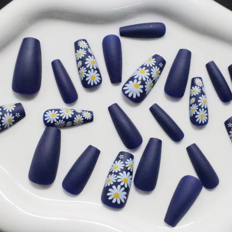 Premium Floral Nail Art Aufkleber Karnz