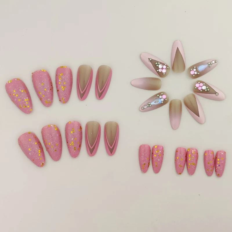 Premium Künstlerische Acryl-Nagelverstärkungen Karnz