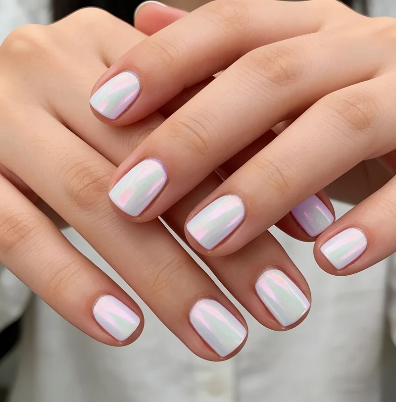 Glossy Reflective Nail Enhancements Stornfield