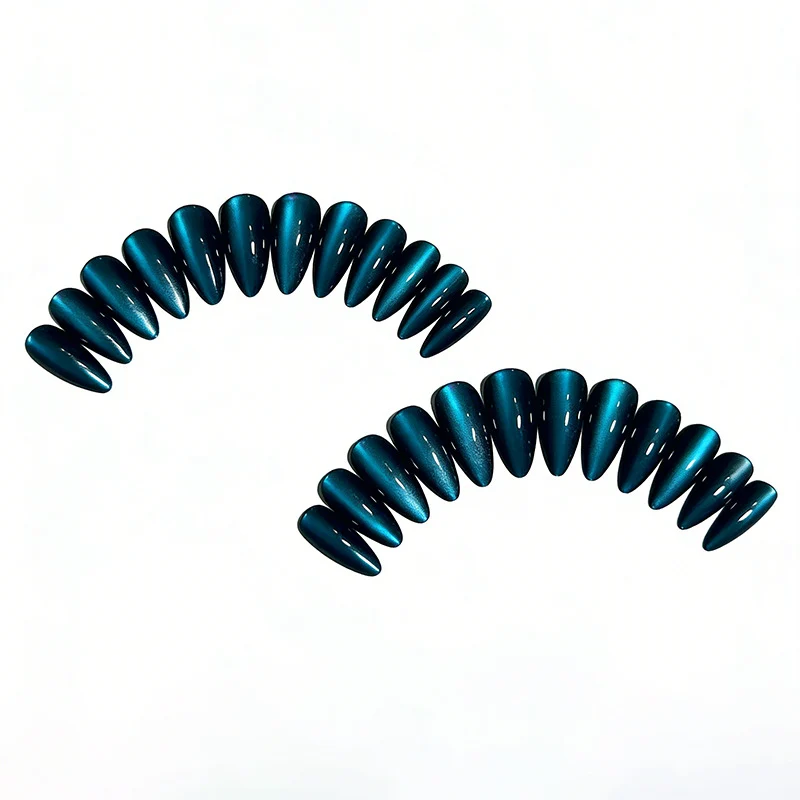 Glossy Ombre Stiletto Nail Enhancements Stornfield