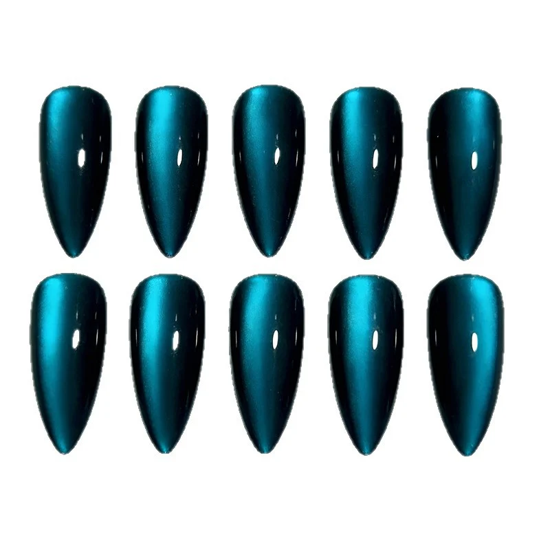 Glossy Ombre Stiletto Nail Enhancements Stornfield