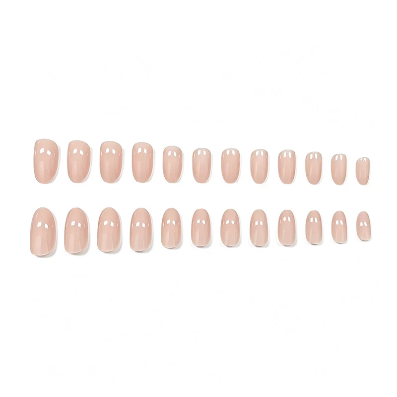 Glossy Natural Nail Enhancements Stornfield