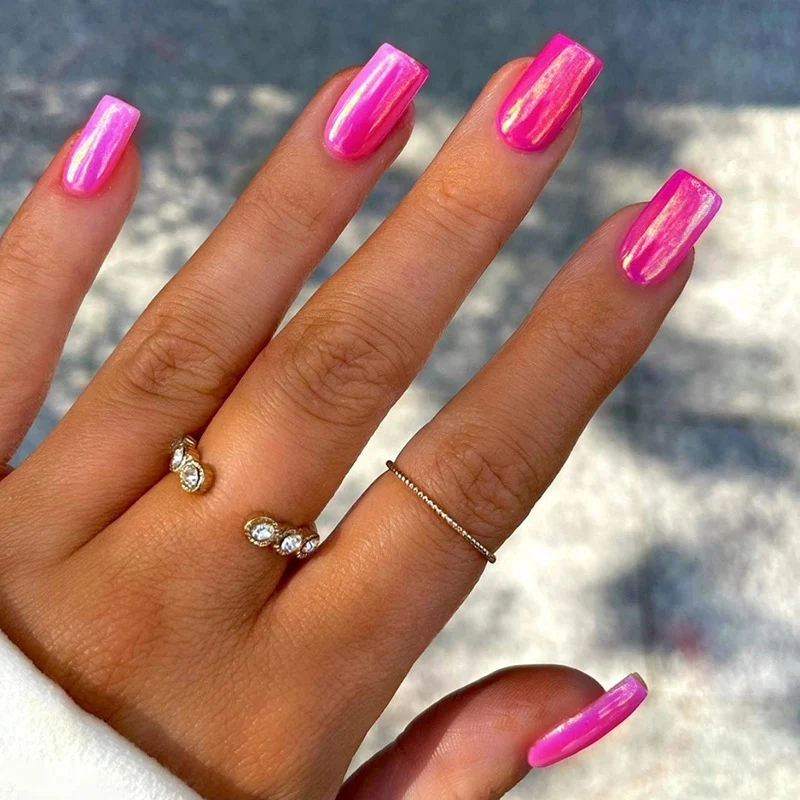 Glossy Nail Art Extensions Stornfield