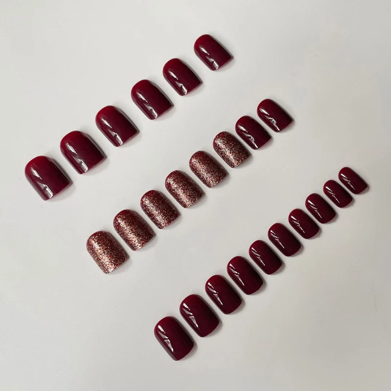Glossy Glittery Nail Art Enhancements Stornfield