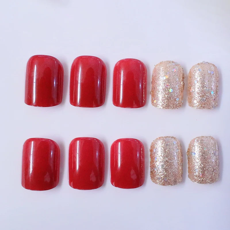 Glossy Gel Nail Art Enhancements Stornfield