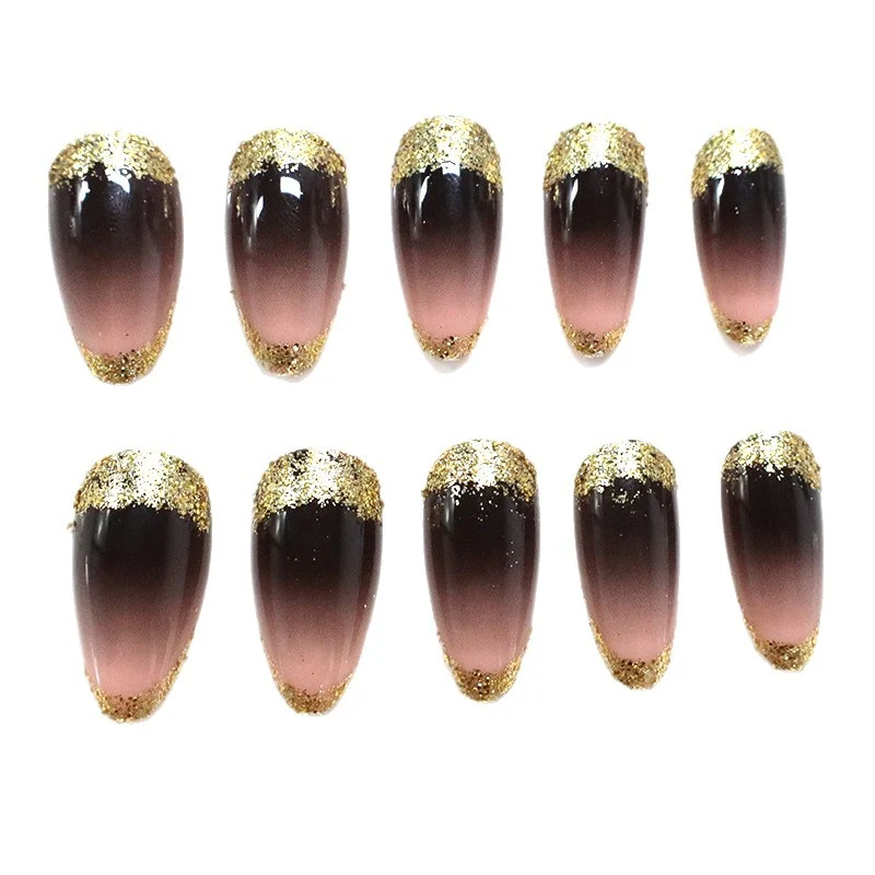 Glittery Ombre Nail Enhancements Stornfield