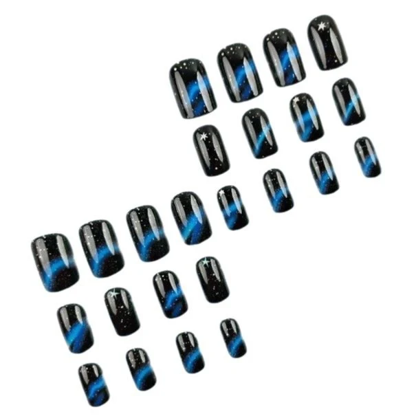 Galaxy-Themed Nail Art Set Karnz