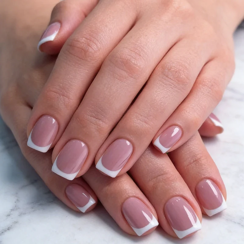 Französische Spitzen-Gel-Nagelverstärkungen Karnz