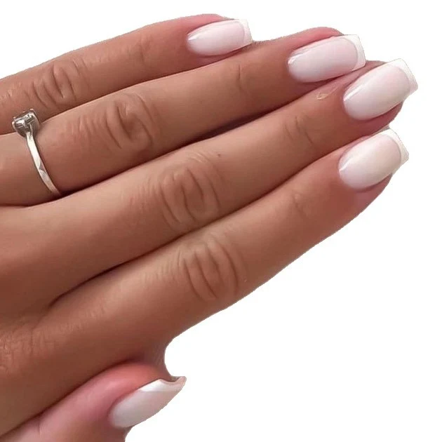 Französische Tipp Acryl-Nagelverlängerungen Karnz