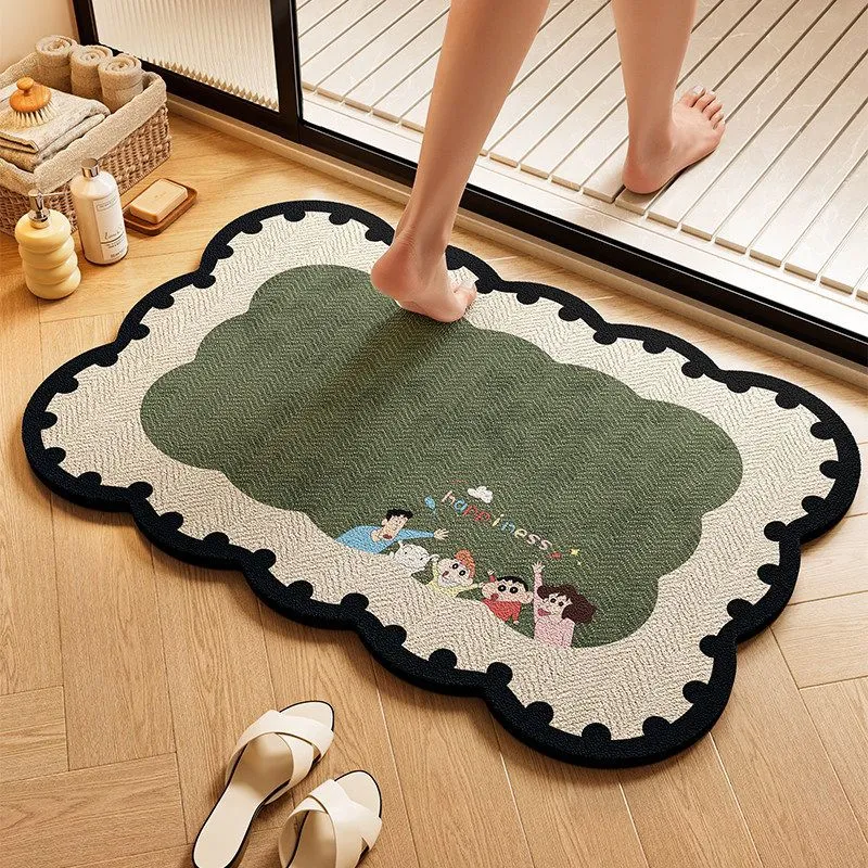 Dekorative Wolkenförmige Teppich