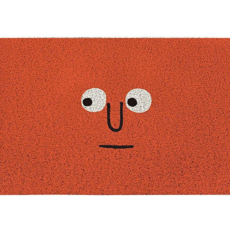 Fußmatte mit Gesichtsmotiv 40x60 bis 60x90 cm – Rutschfeste Schmutzfangmatte für den Eingang