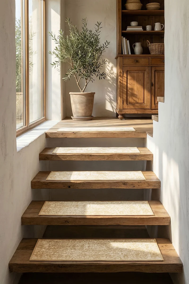 Mara Beige Stufenmatte