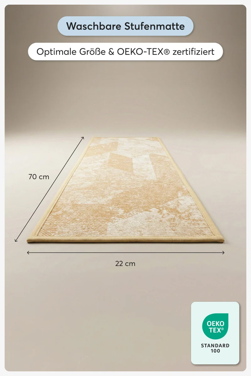Daria Beige Stufenmatte