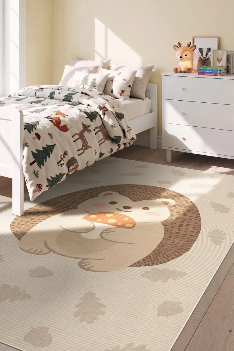 Waldigel Beige Teppich