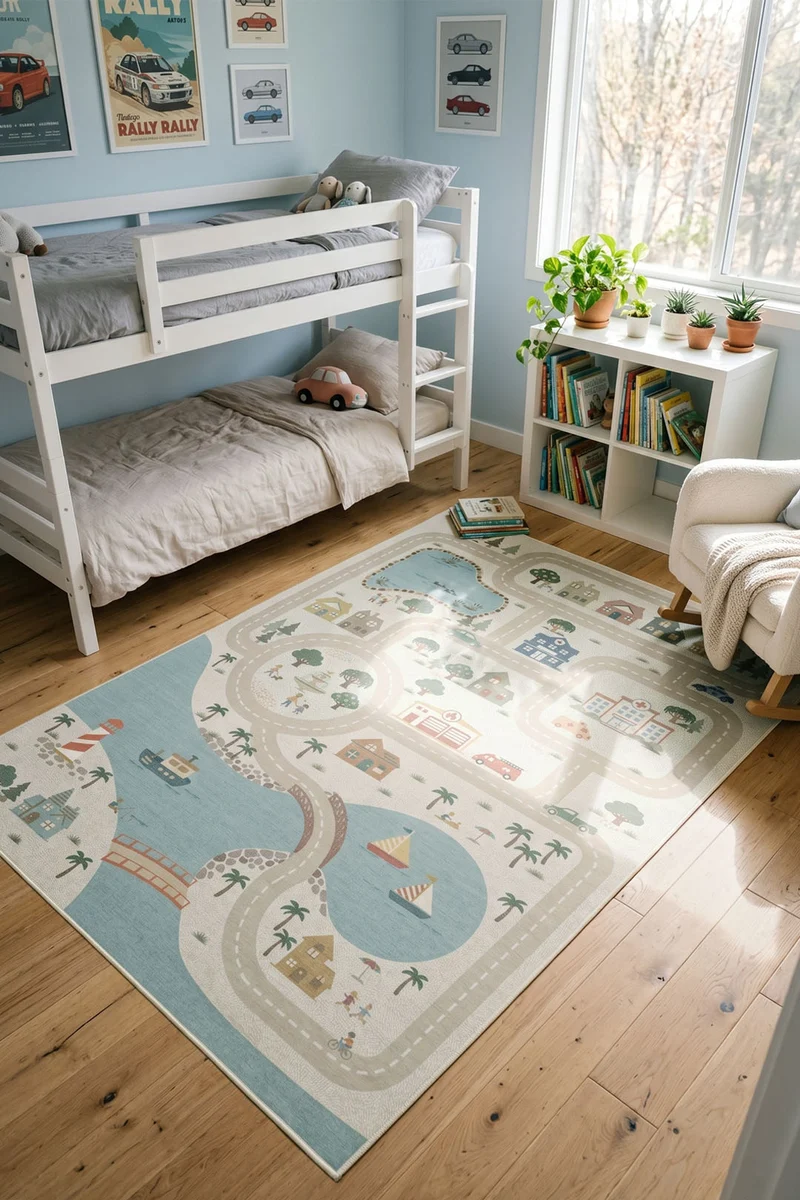 Spielteppich Küste Sand