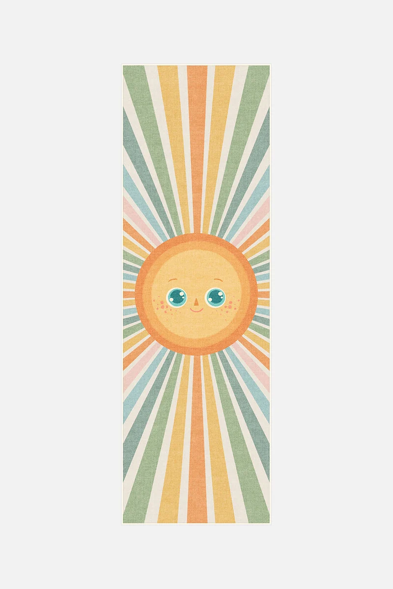 Sonne Bunt Teppich