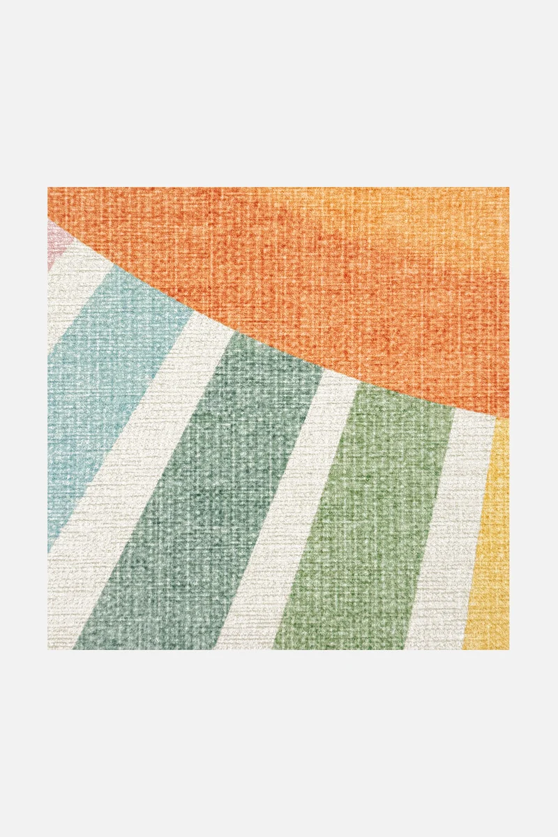Sonne Bunt Teppich