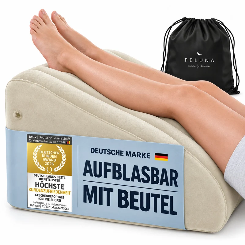 Rückententlastungkissen - Füße hoch Kissen