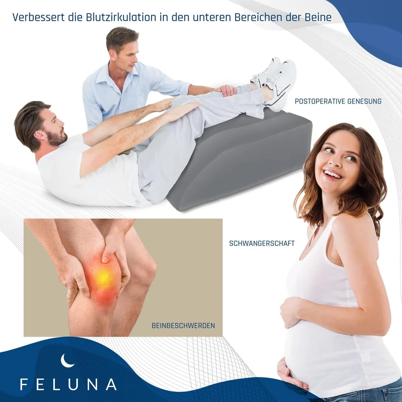 Rückententlastungkissen - Füße hoch Kissen