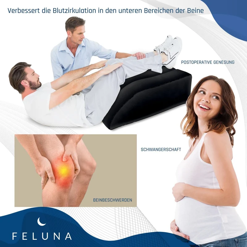 Rückententlastungkissen - Füße hoch Kissen
