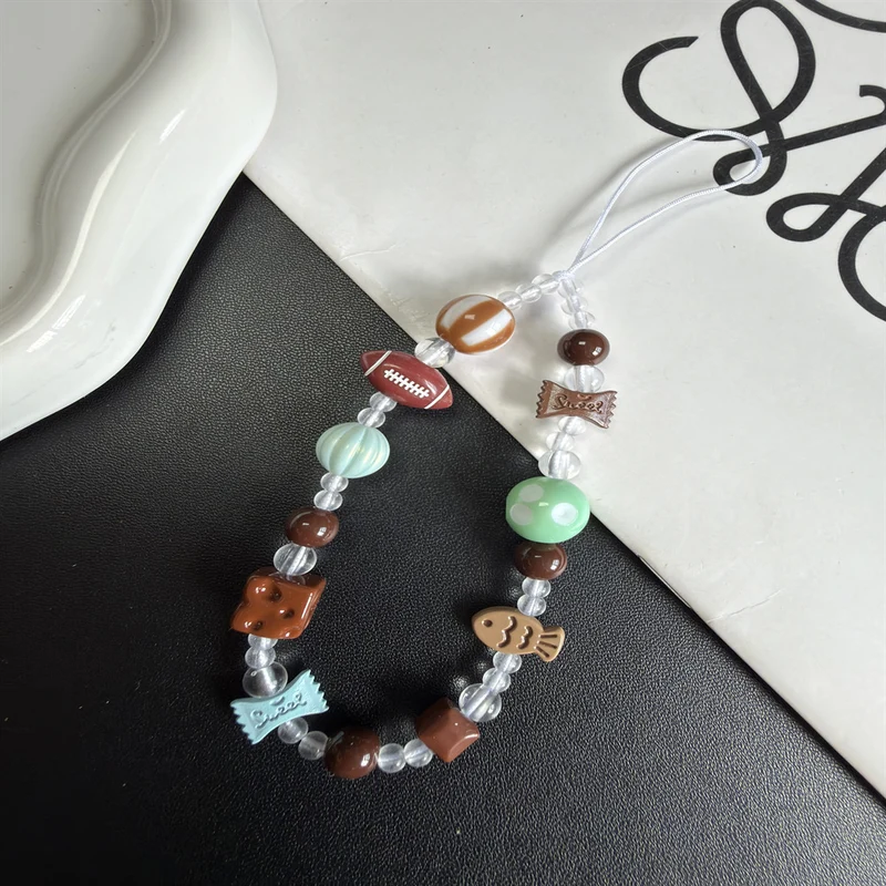 Bunte Perlen-Charm-Halskette Karnz 1790135885