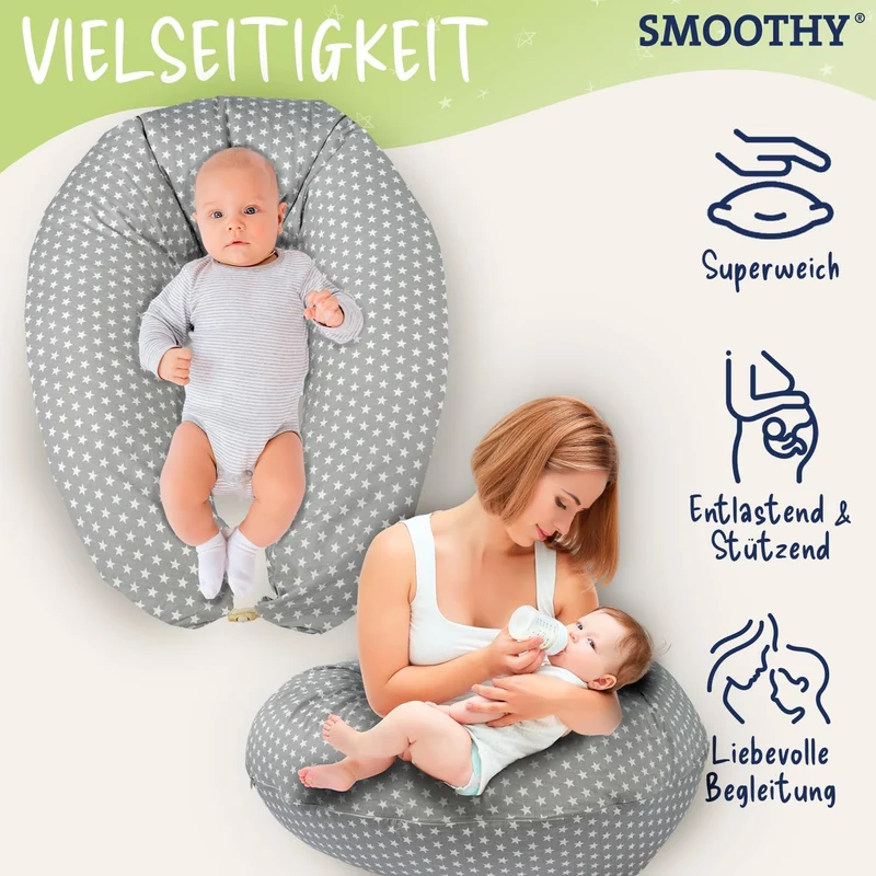 XXL Stillkissen & Schwangerschaftskissen für Seitenschläfer