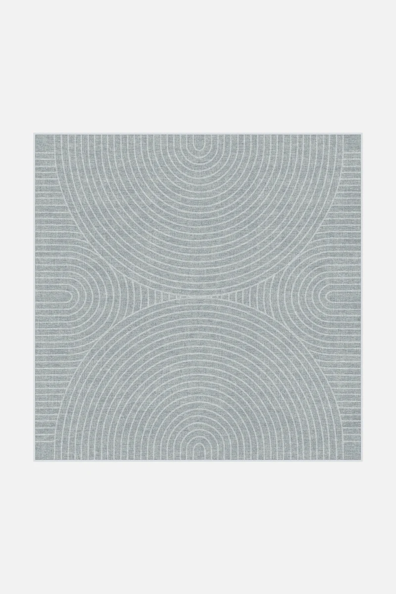 Zen Grau Teppich