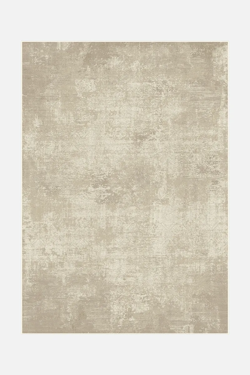 Asche Beige Teppich