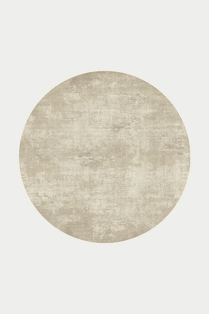Asche Beige Teppich
