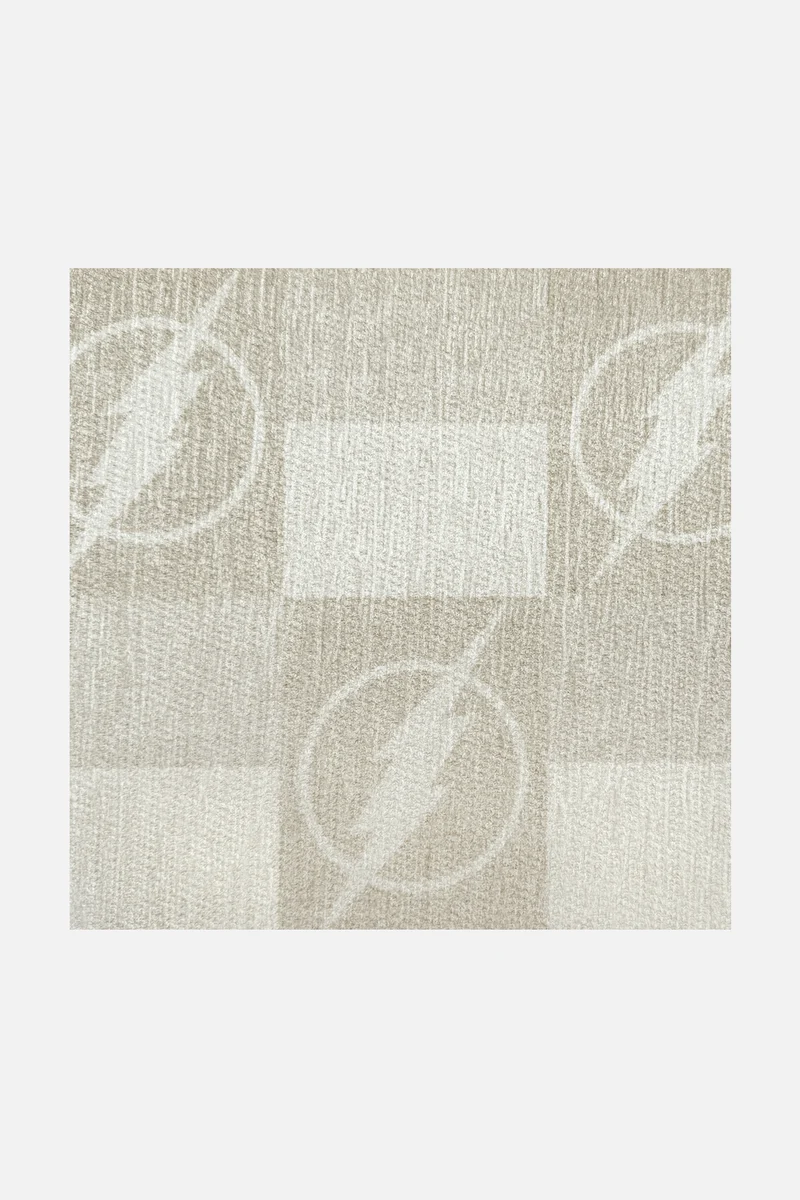 The Flash™ Karo Beige Teppich